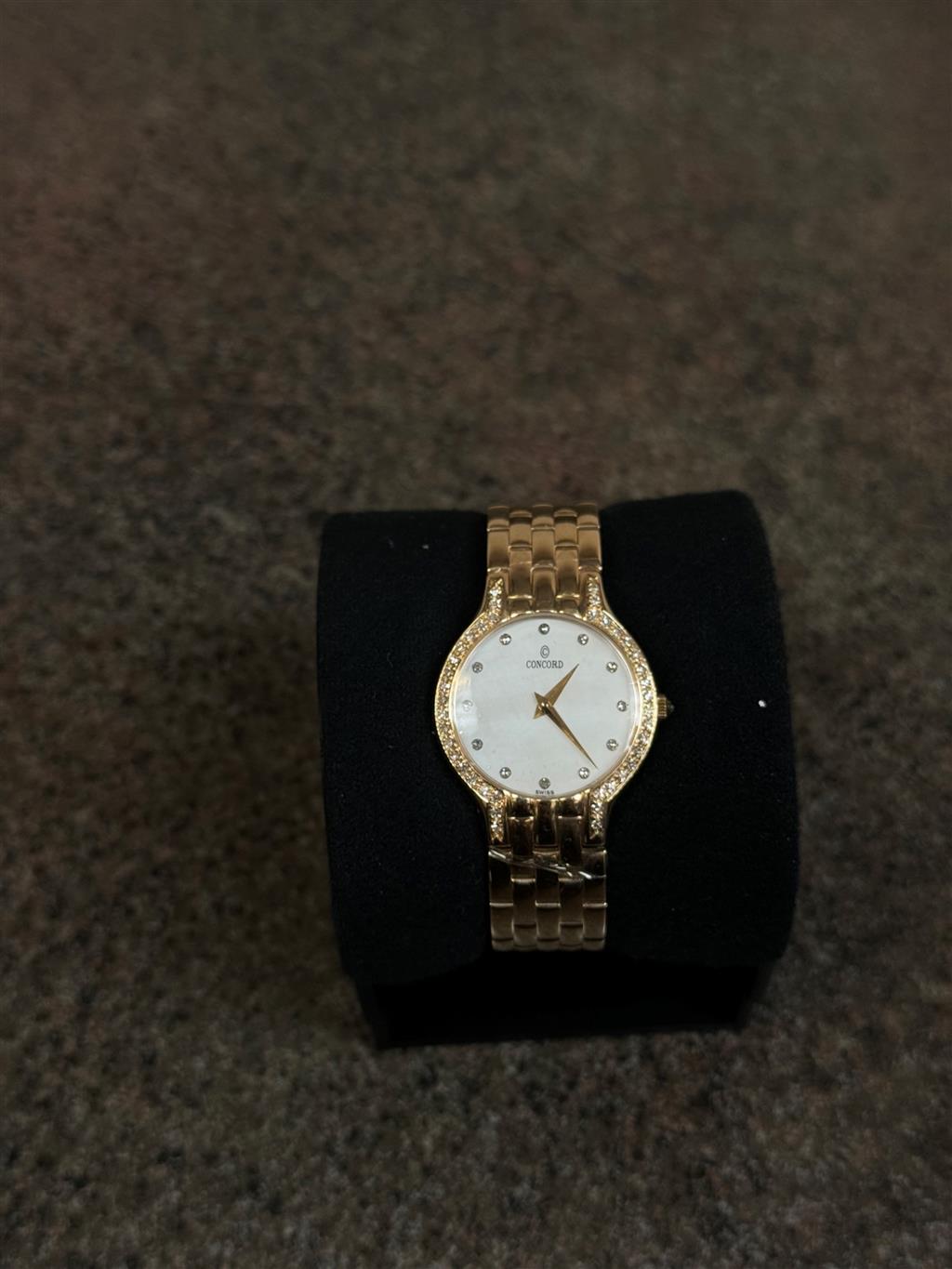 CONCORD 25MM 14K YELLOW GOLD 'LES PALAIS'