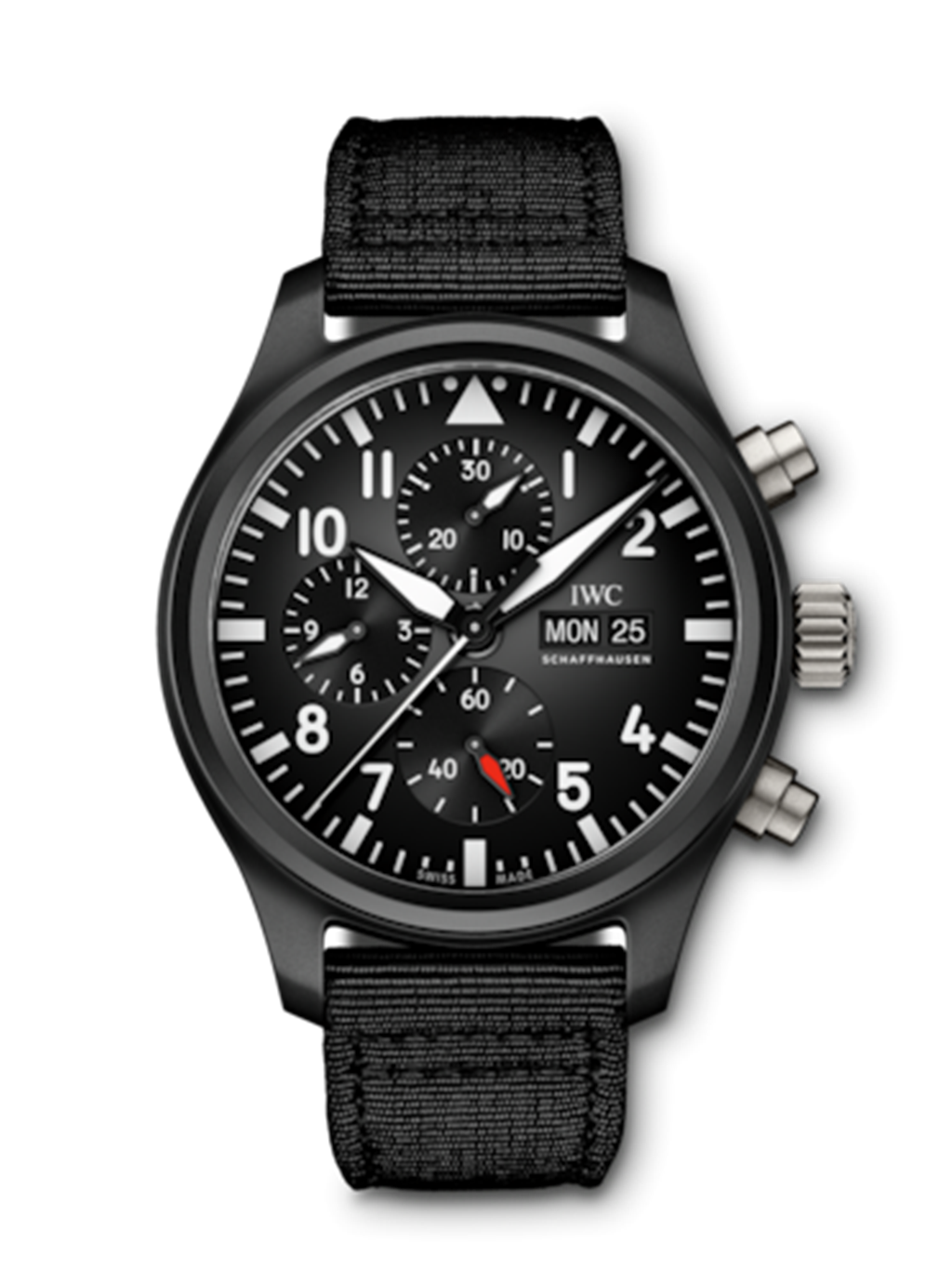 IWC Pilot’s Watch Chronograph TOP GUN 44.5 ceramic case black dial IW389101