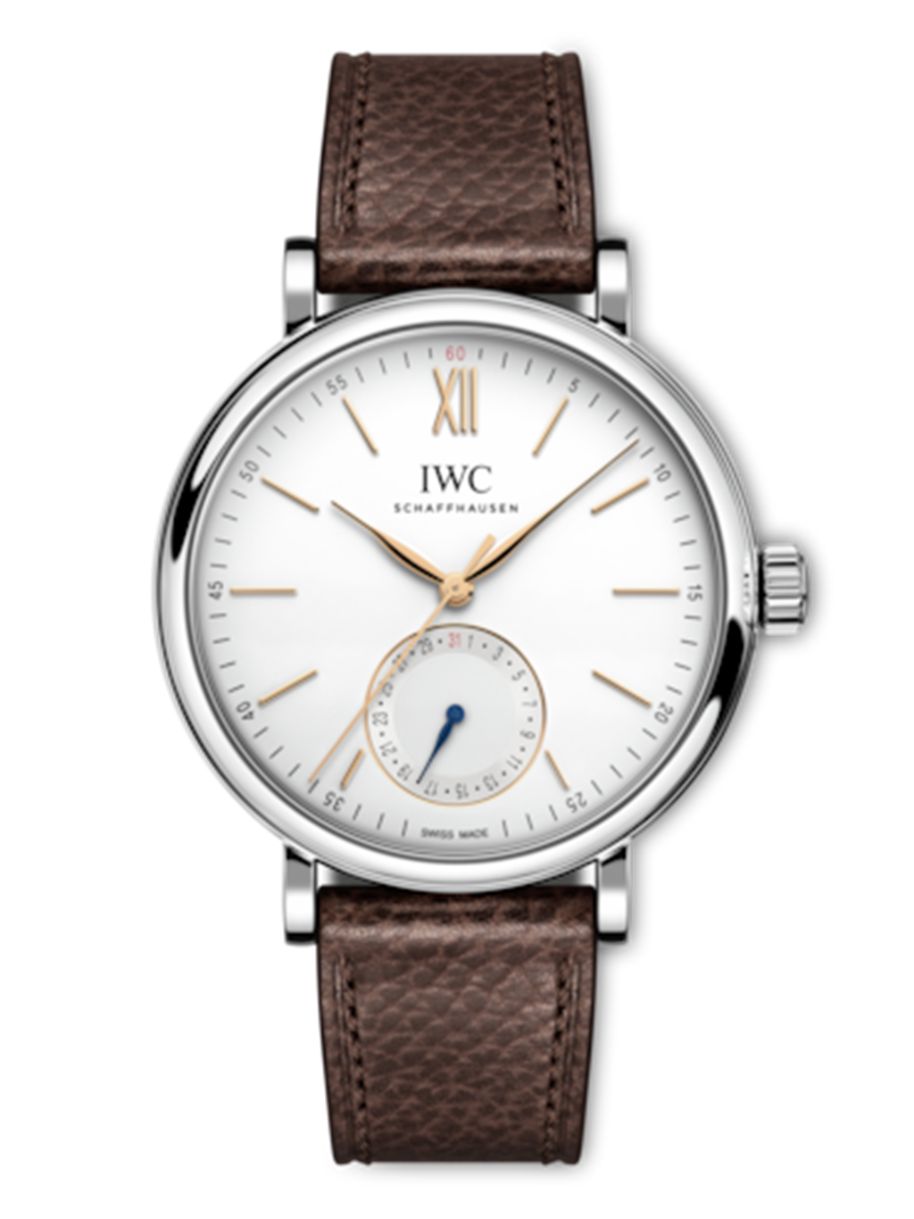 IWC Portofino Pointer Date 40 silver dial IW359201