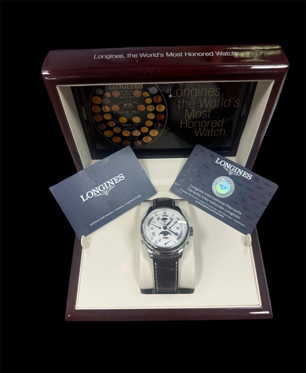 LONGINES 41MM MASTER COLLECTION RETROGRADE