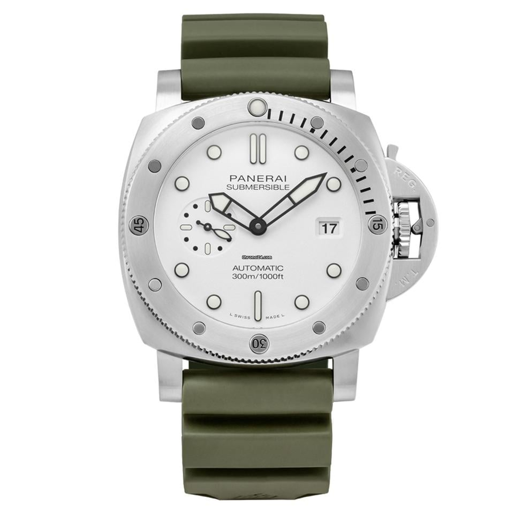 SS SUBMERSIBLE QUARANTAQUATTRO BIANCO AUTOMATIC 44 MM 1595