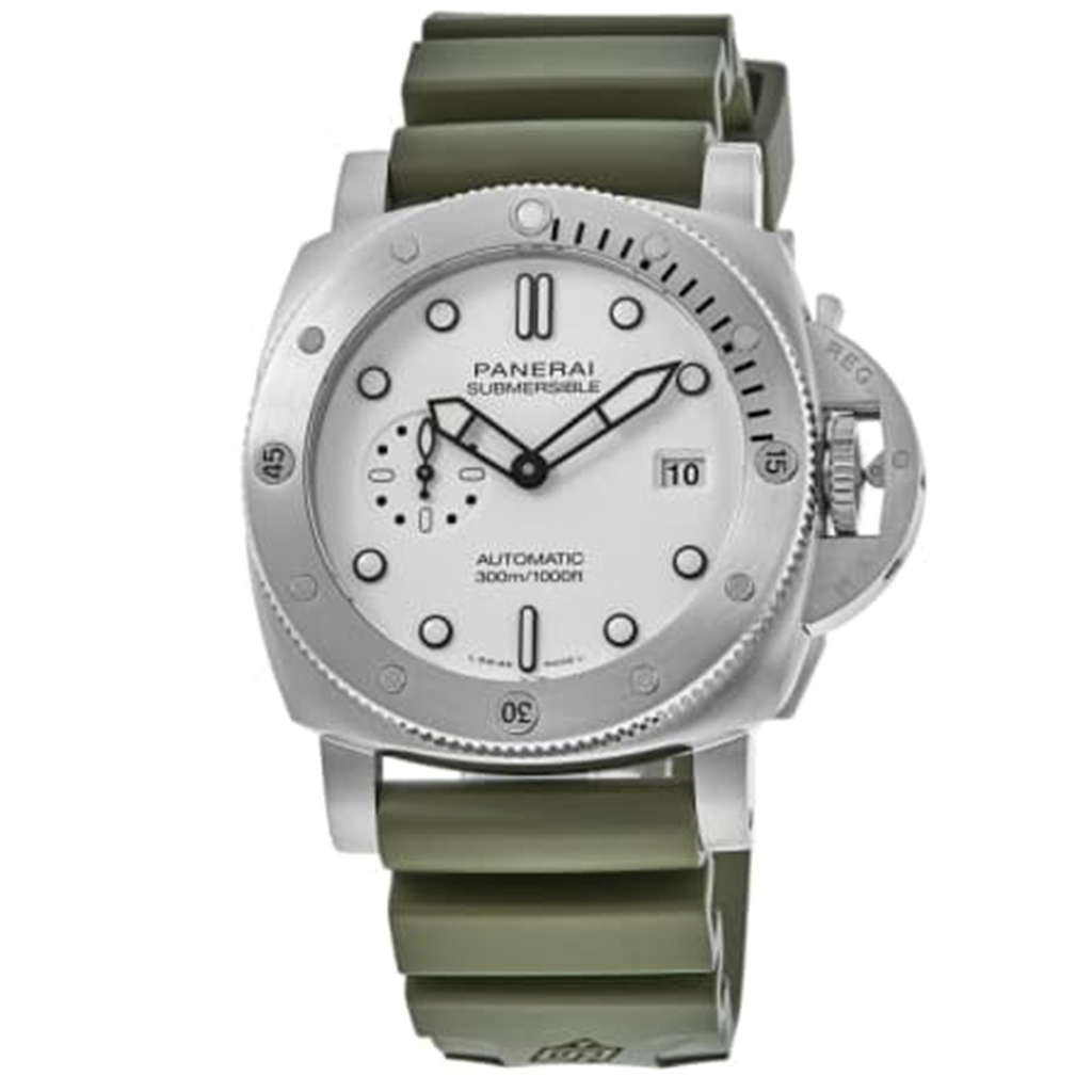 PANERAI 44MM STAINLESS STEEL SUBMERSIBLE QUARANTAQUATTRO BIANCO 1226
