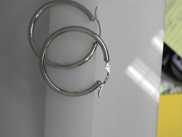 Precious Metal (No Stones) Earring