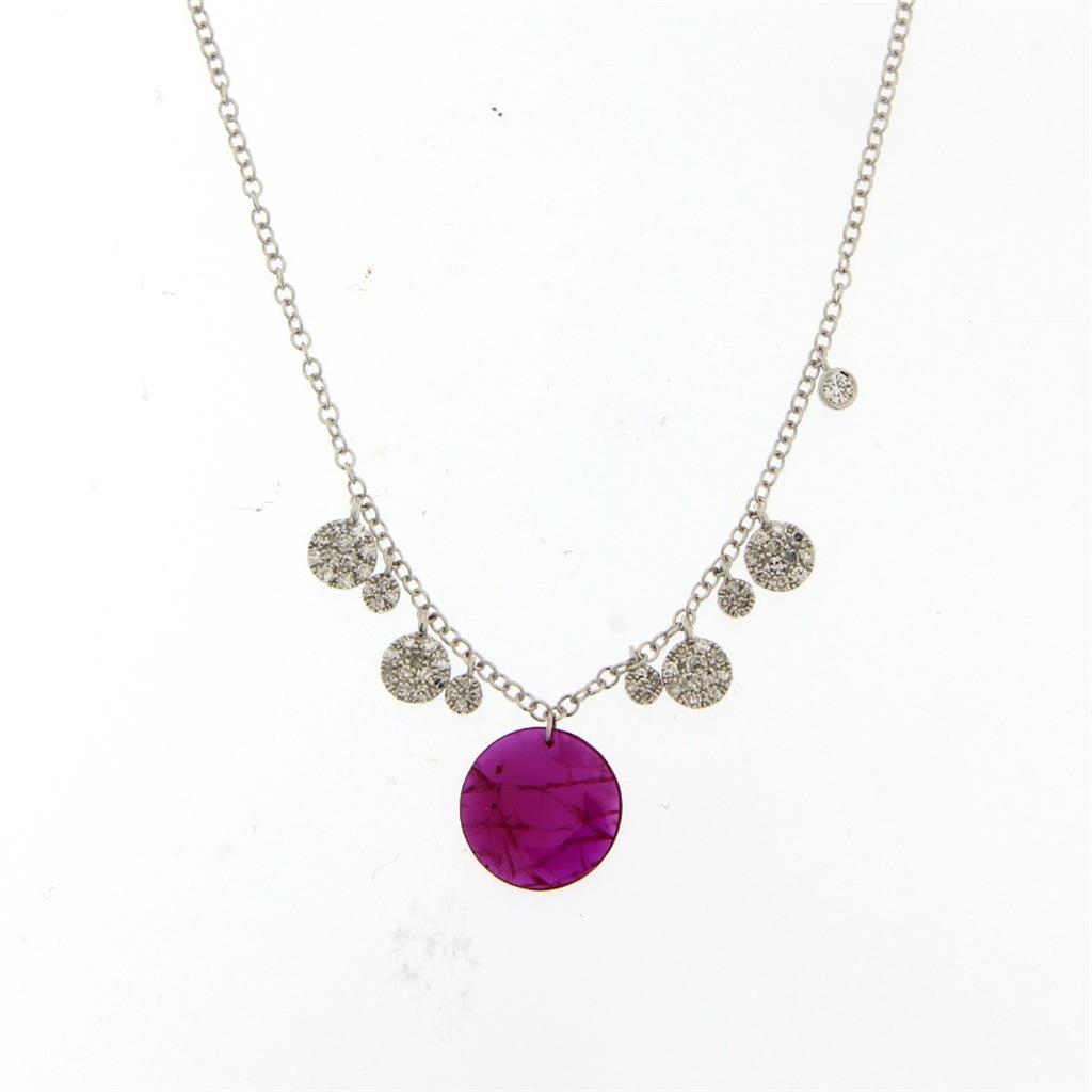 Colored Stone Necklace