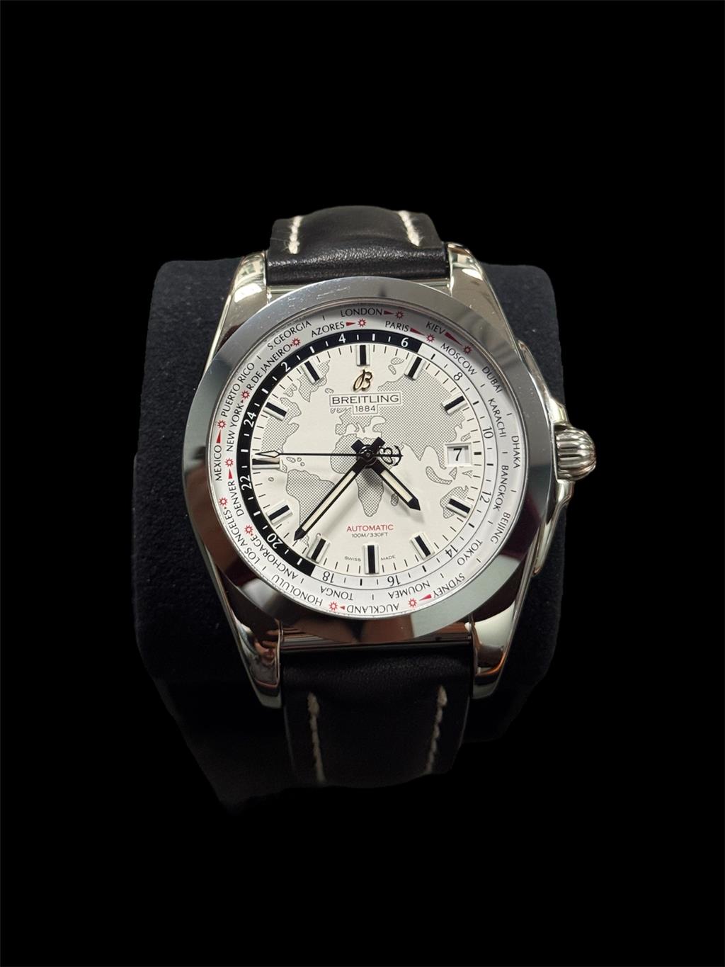 BREITLING GALACTIC UNITIME BOX + PAPERS