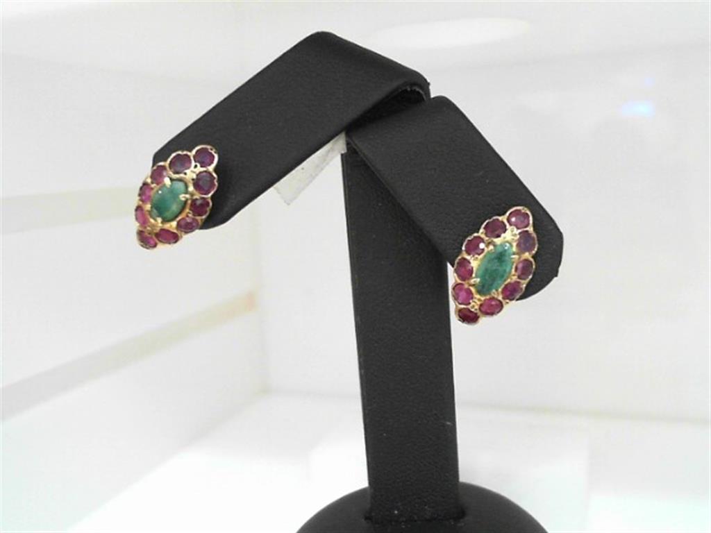 Colored Stone Earring