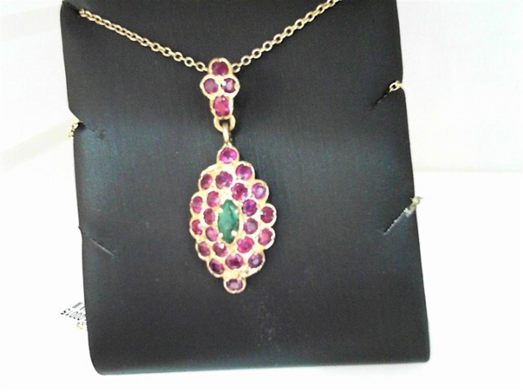 Colored Stone Pendant