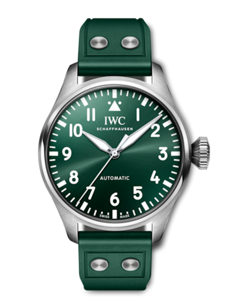 ニャンツアイ様　IWC 純正ラバーベルト　オリーブグリーン IWC Big Pilot's Watch 43 green dial IW329306 – Jay Roberts