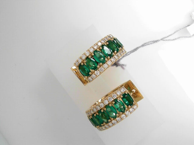 Colored Stone Earring