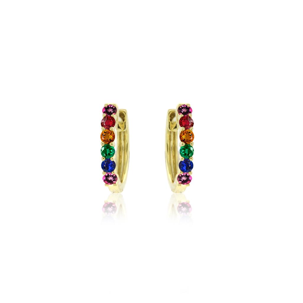 Colored Stone Earring