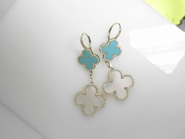 Colored Stone Earring