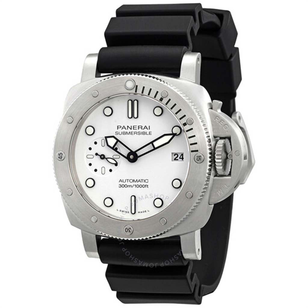 PANERAI SUBMERSIBLE STAINLESS STEEL BIANCO POWER RESERVE  2223