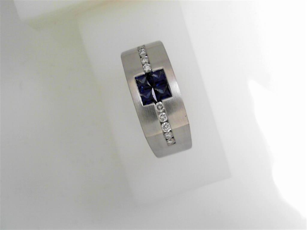 Colored Stone Rings  -  Men'