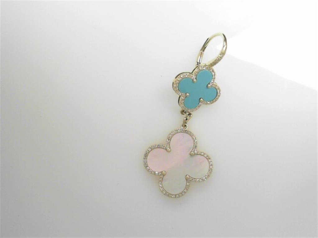 Colored Stone Earring